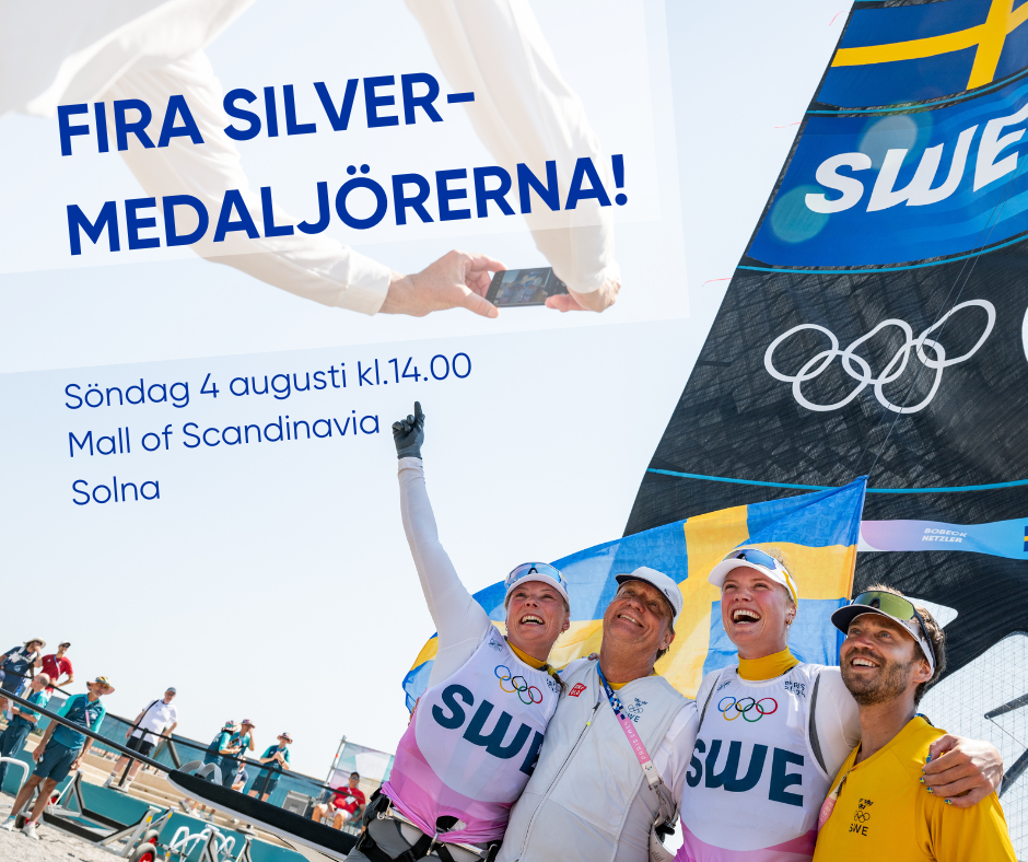 image: Fira silvermedaljörerna i Stockholm 4 augusti